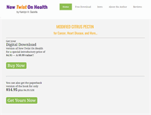 Tablet Screenshot of newtwistonhealth.com